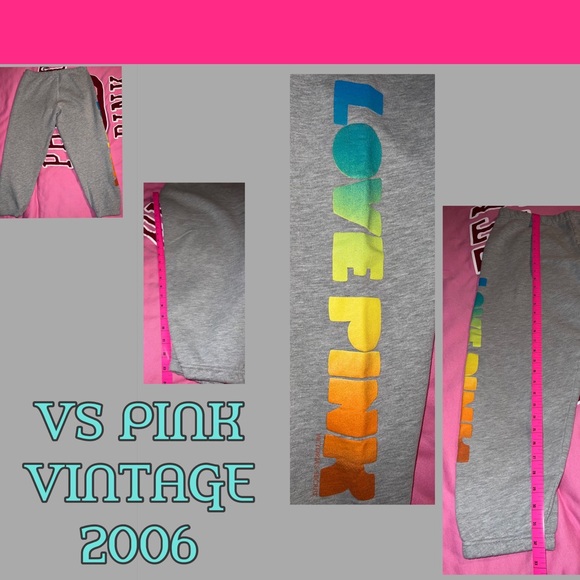 PINK Victoria's Secret Pants - 🌈VS PINK 2006 VINTAGE SWEAT PANTS🌈